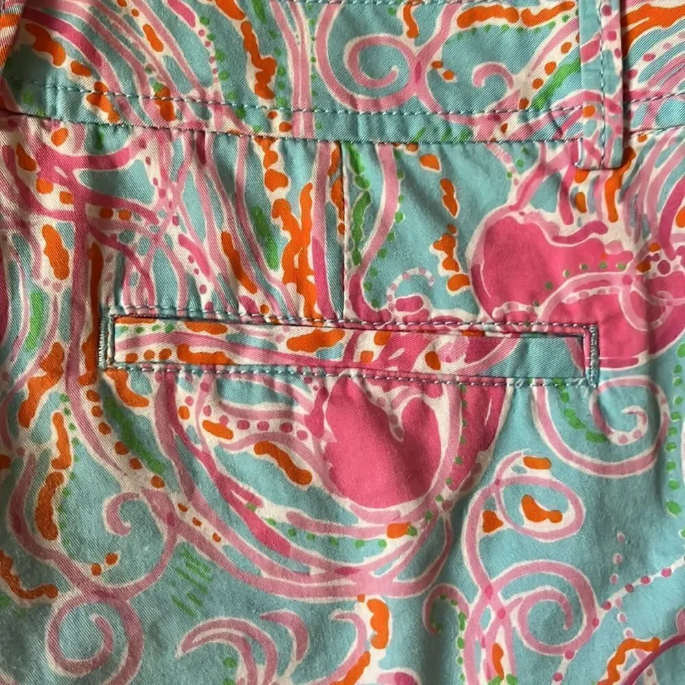 Lily Pulitzer NWOT Buttercup Shorts In Jellies Be Jammin Print Size 00